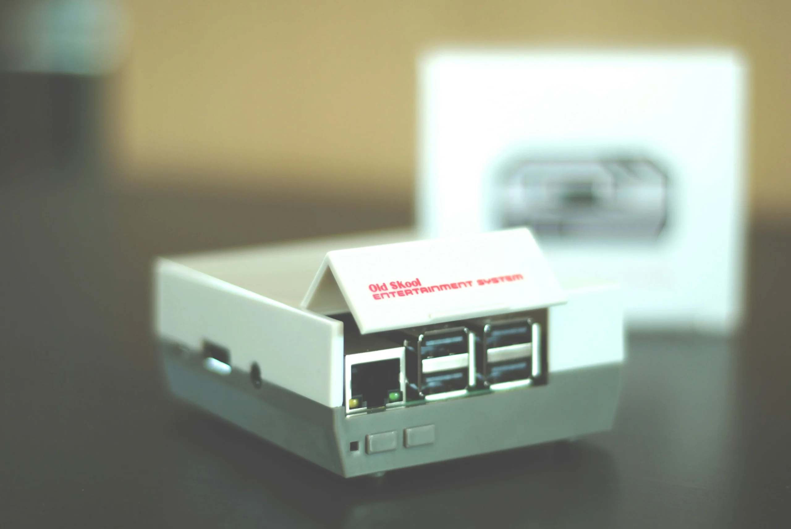 raspberrypi in a NES enclosure