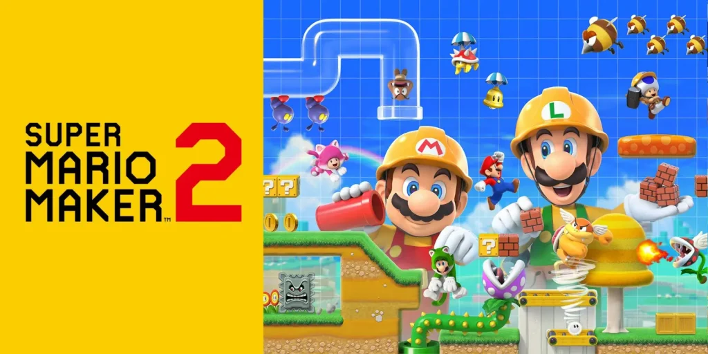 Dive into Creativity with Super Mario Maker 2 (2019) on Nintendo Switch!